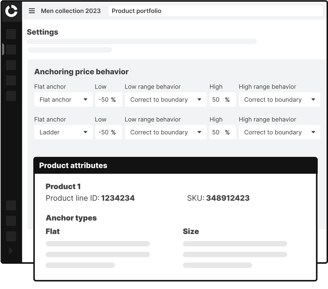 Targeted product relationships