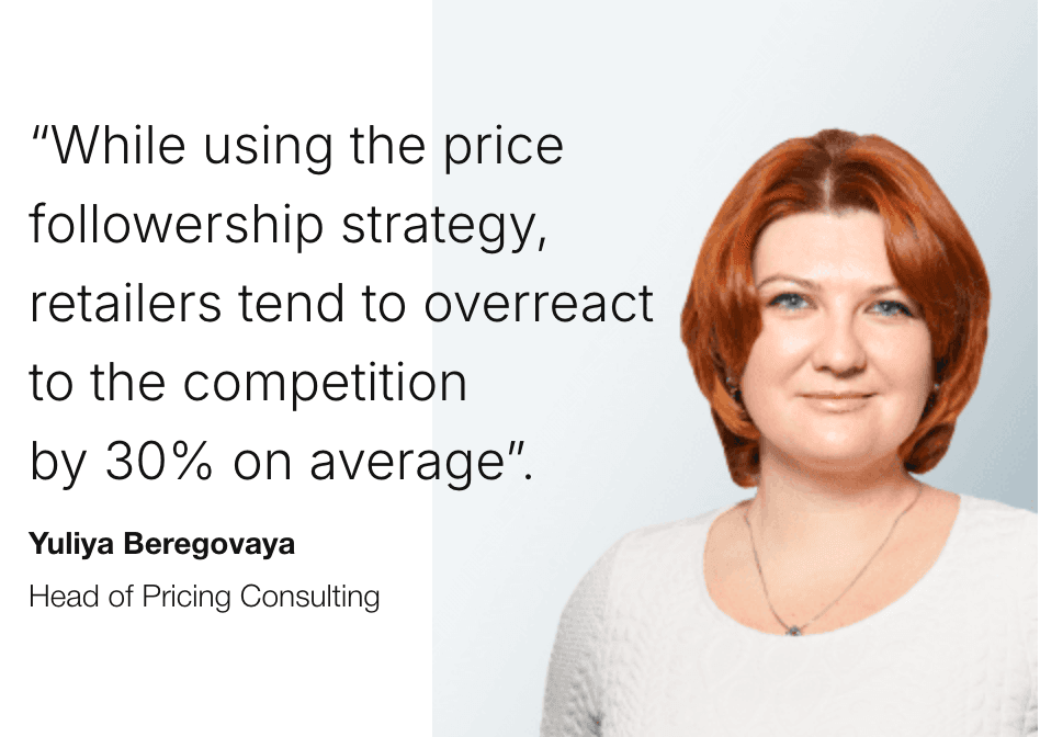 Following wrong competitors with wrong products means margin       dilution and price wars